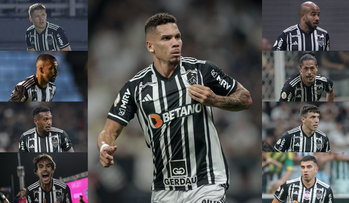 As contratações do Atlético para 2023 (foto: Montagem com imagens de Pedro Souza/Atlético)
