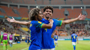 Seleção Brasileira sub-17 se classificou para as oitavas de final da Copa do Mundo da categoria - Crédito: 