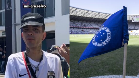 Sidoka, rapper e torcedor do Cruzeiro (foto: Reprodução/Staff Images)