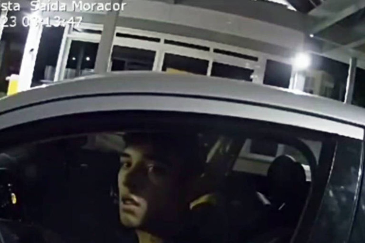 frame do vídeo do morador (foto: Reprodução)