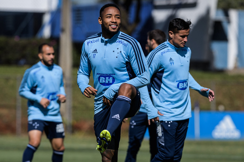 Rafa Silva durante passagem pelo Cruzeiro - (foto: Gustavo Aleixo/Cruzeiro)