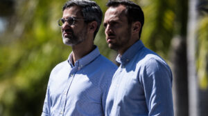Gabriel Lima, CEO do Cruzeiro, ao lado de Enrico Ambrogini, diretor de operações - Crédito: 