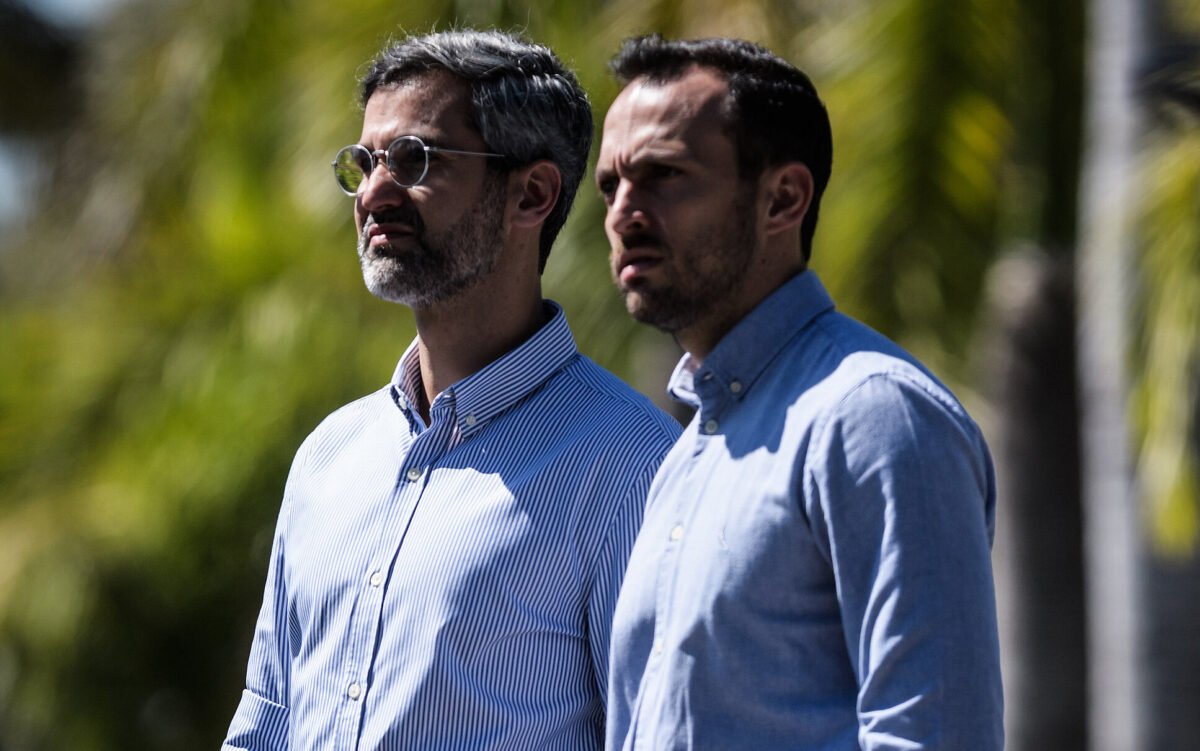 Gabriel Lima e Enrico Ambrogini (foto: Gustavo Aleixo/Cruzeiro)