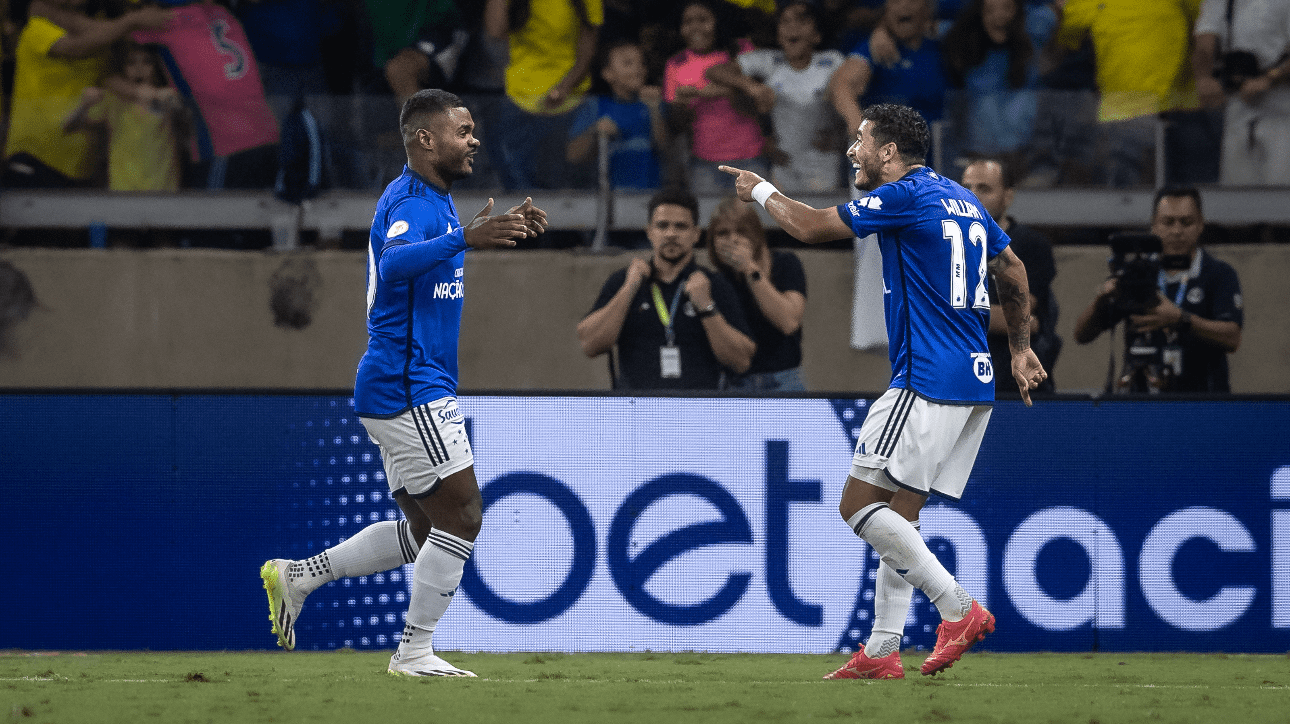 Nikão e William (foto: Staff Images/Cruzeiro)