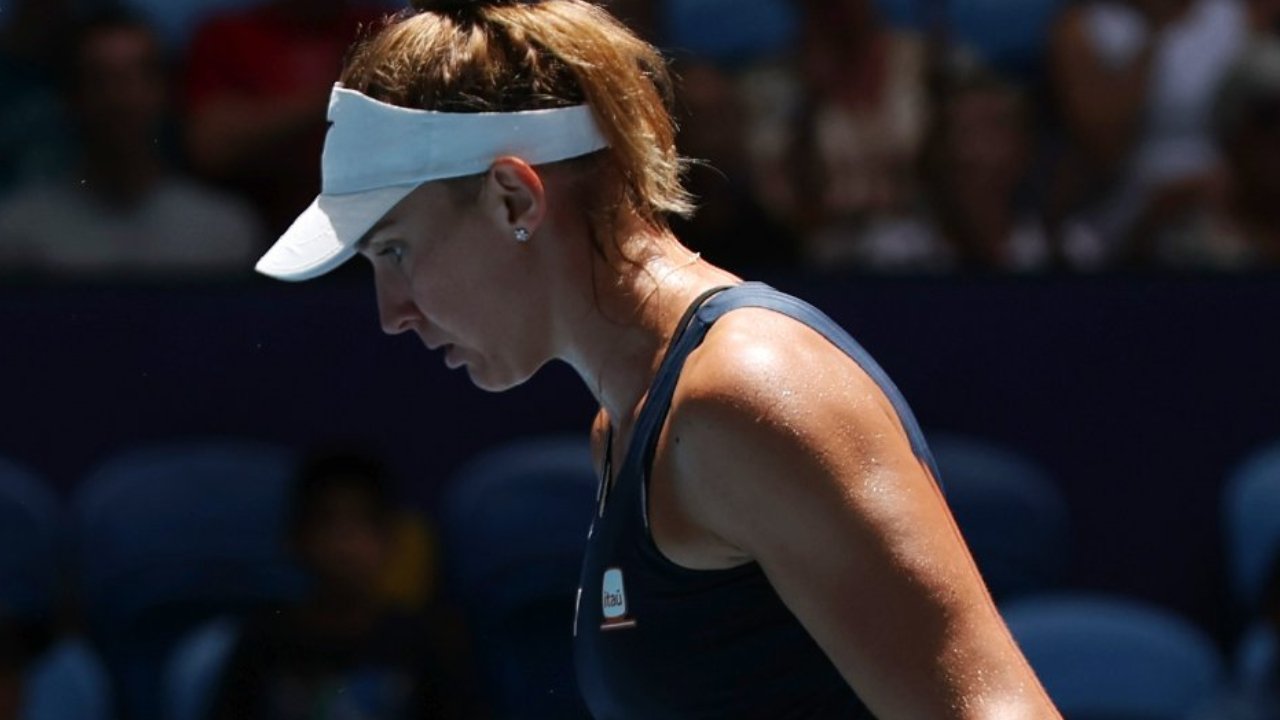 Bia Haddad Maia na United Cup (foto: Reprodução Twitter da United Cup)