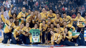 Seleção Brasileira conquistou título inédito do Mundial de Handebol em 2013 - Crédito: 