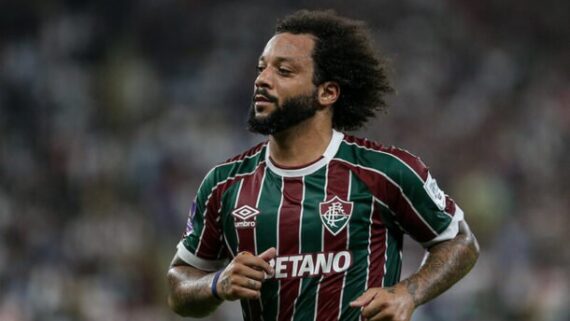 Marcelo, lateral-esquerdo do Fluminense (foto: Marcelo Gonçalves/FFC)