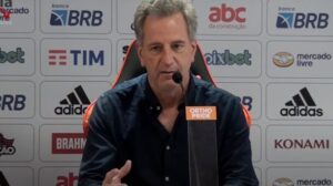 Rodolfo Landim, presidente do Flamengo - Crédito: 