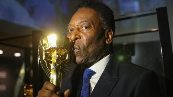 Pelé (foto: Ricardo Saibun/Santos F.C.)