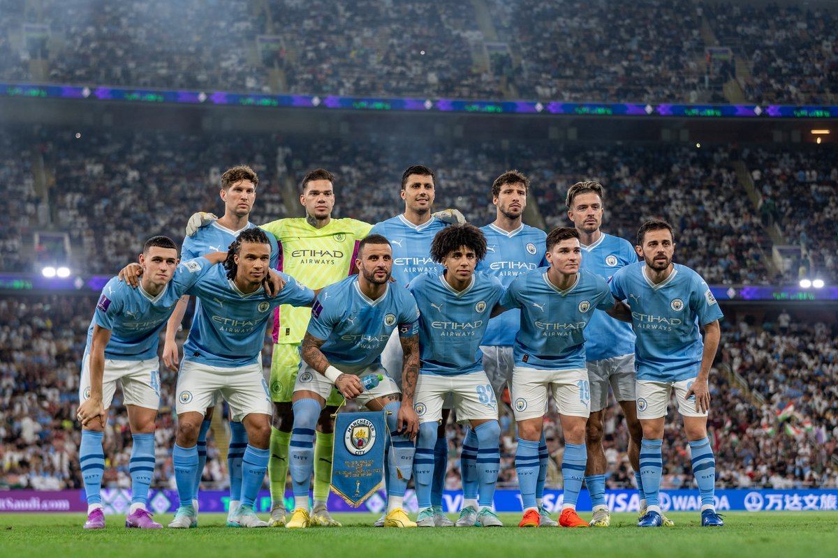 Jogadores do Manchester City (foto: Divulgação / Man City)