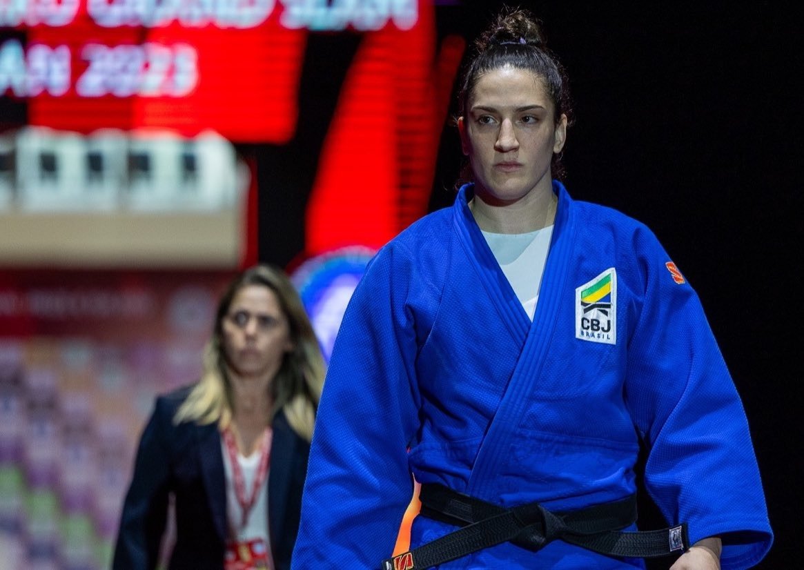 Mayra Aguiar, judoca brasileira (foto: CBJ/Divulgação)