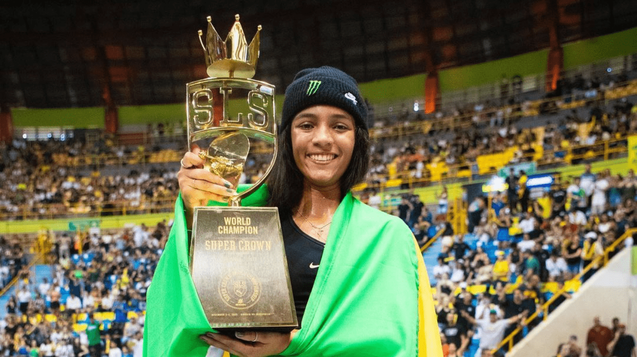 Skatista Rayssa Leal (foto: Reprodução Instagram)