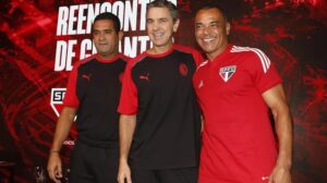 Serginho, Costacurta e Cafu estarão presentes no jogo - Crédito: 