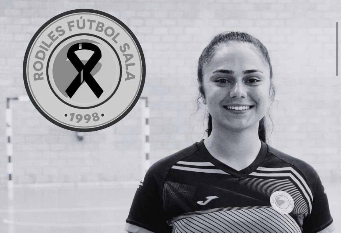 Jhennifer Oliveira, goleira do Rodiles, da Espanha, morreu aos 26 anos (foto: Divulgação/Rodiles)