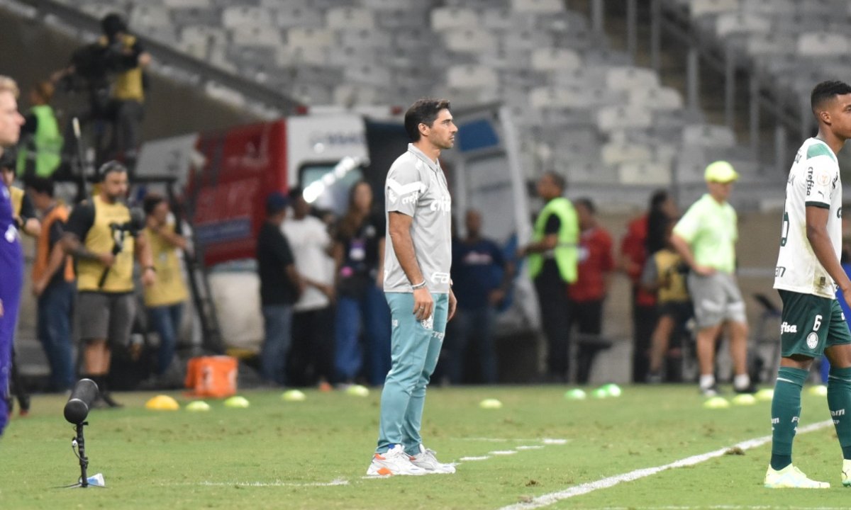 Abel Ferreira, técnico do Palmeiras (foto: Ramon Lisboa/EM DA Press)