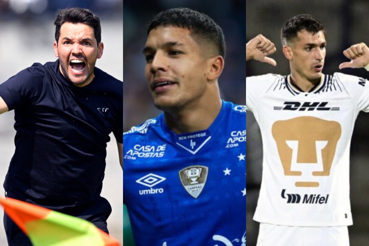 Nicolás Larcamón, Lucas Romero e Juan Dinenno (foto: Divulgação)