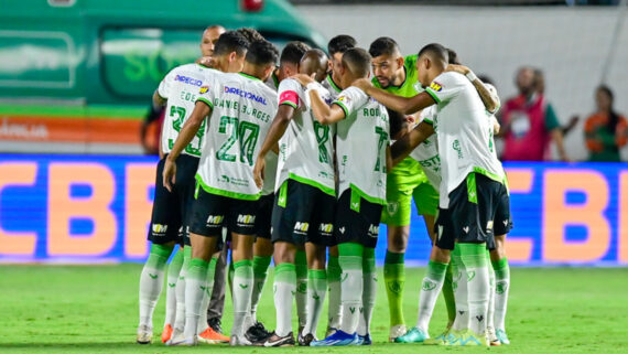 América em último jogo pela Série A (foto: Mourão Panda/América)