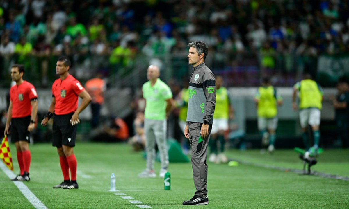 Diogo Giacomini, interino do América (foto: Mourão Panda/América)