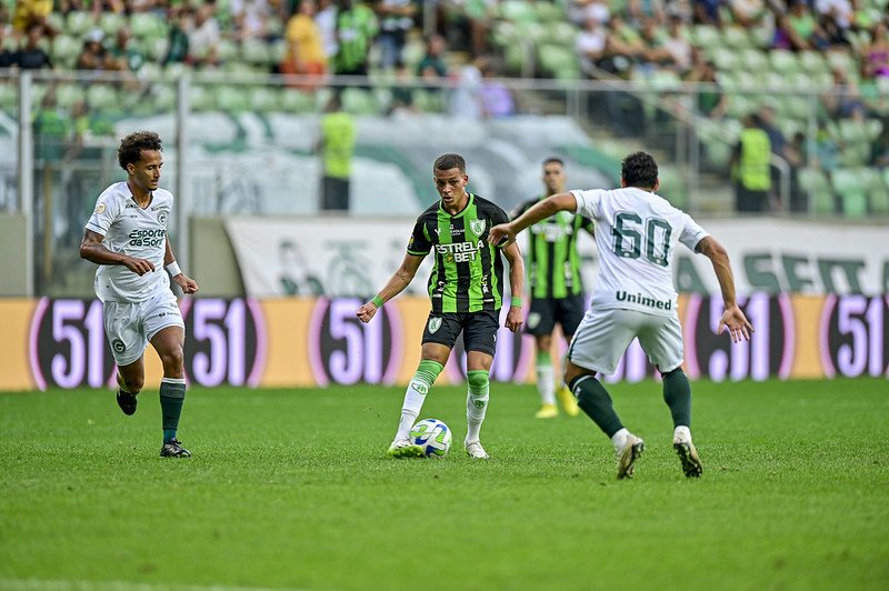 América e Goiás no Brasileiro (foto: Divulgação/América)