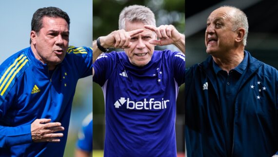 Técnicos que já salvaram o Cruzeiro do rebaixamento (foto: Bruno Haddad e Gustavo Aleixo/Cruzeiro)