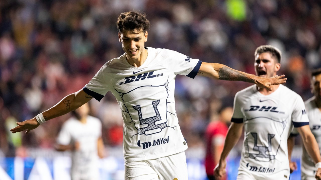 Juan Dinenno, atacante próximo do Cruzeiro (foto: Divulgação/Pumas)