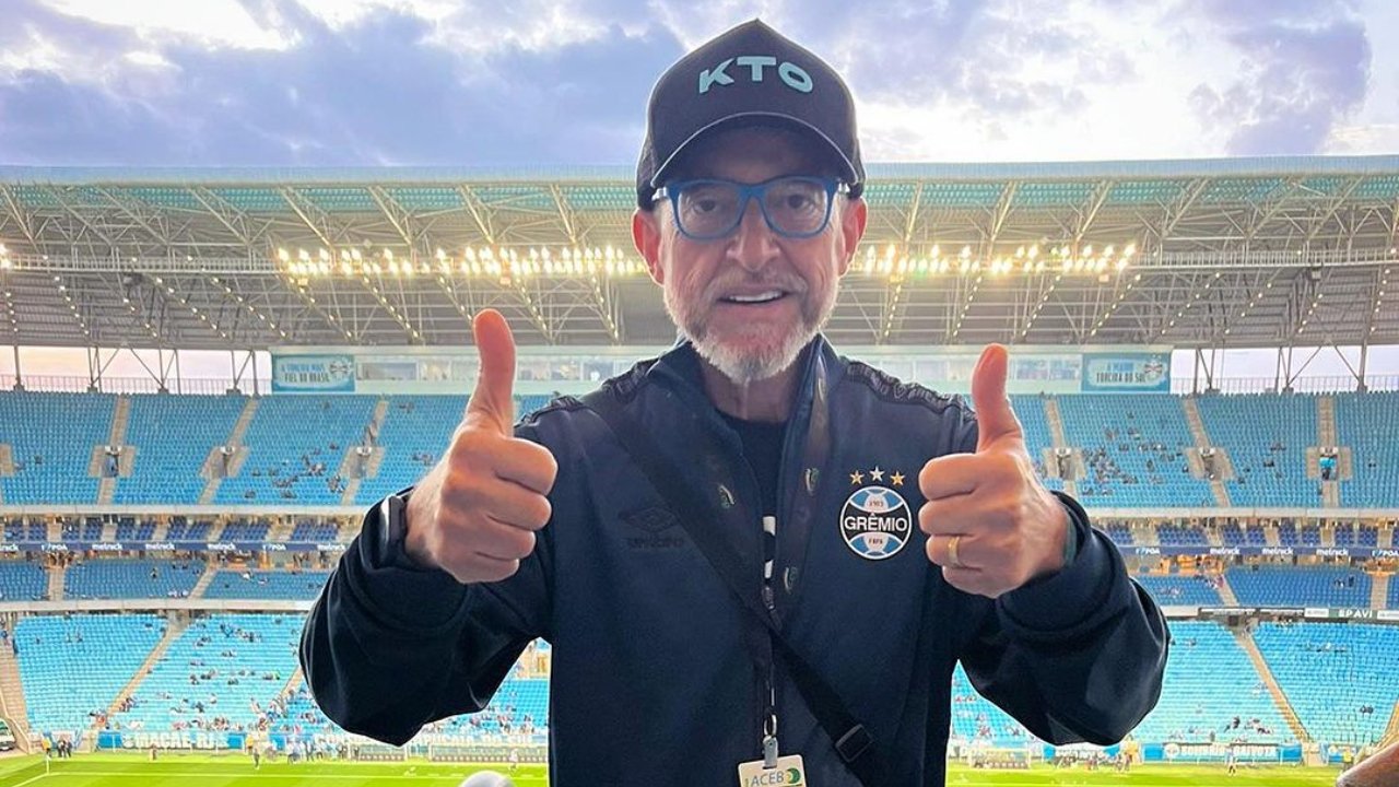 Farid Germano, jornalista gremista (foto: Reprodução/Instagram)