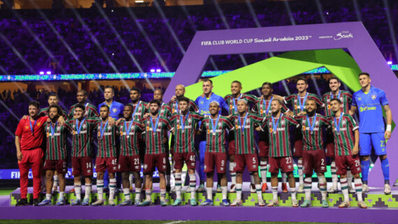 Fluminense no Mundial de Clubes (foto: AFP)