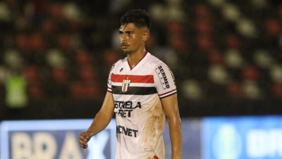 Guilherme Madruga em ação pelo Botafogo-SP (foto: Reprodução/Instagram)