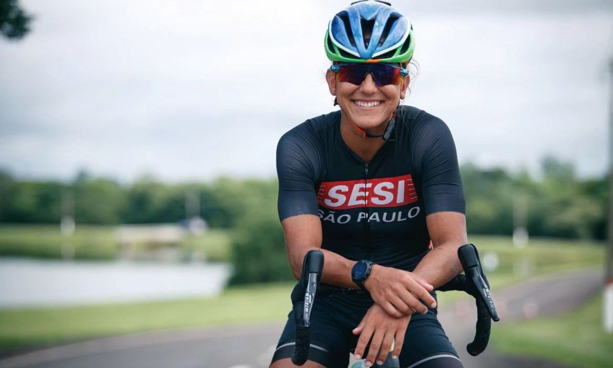 Luisa Baptista, triatleta e medalhista no Pan (foto: Reprodução/Instagram)