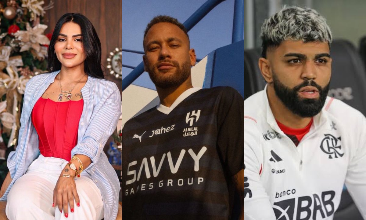 Neymar e Gabigol (foto: Reprodução/Redes Sociais)