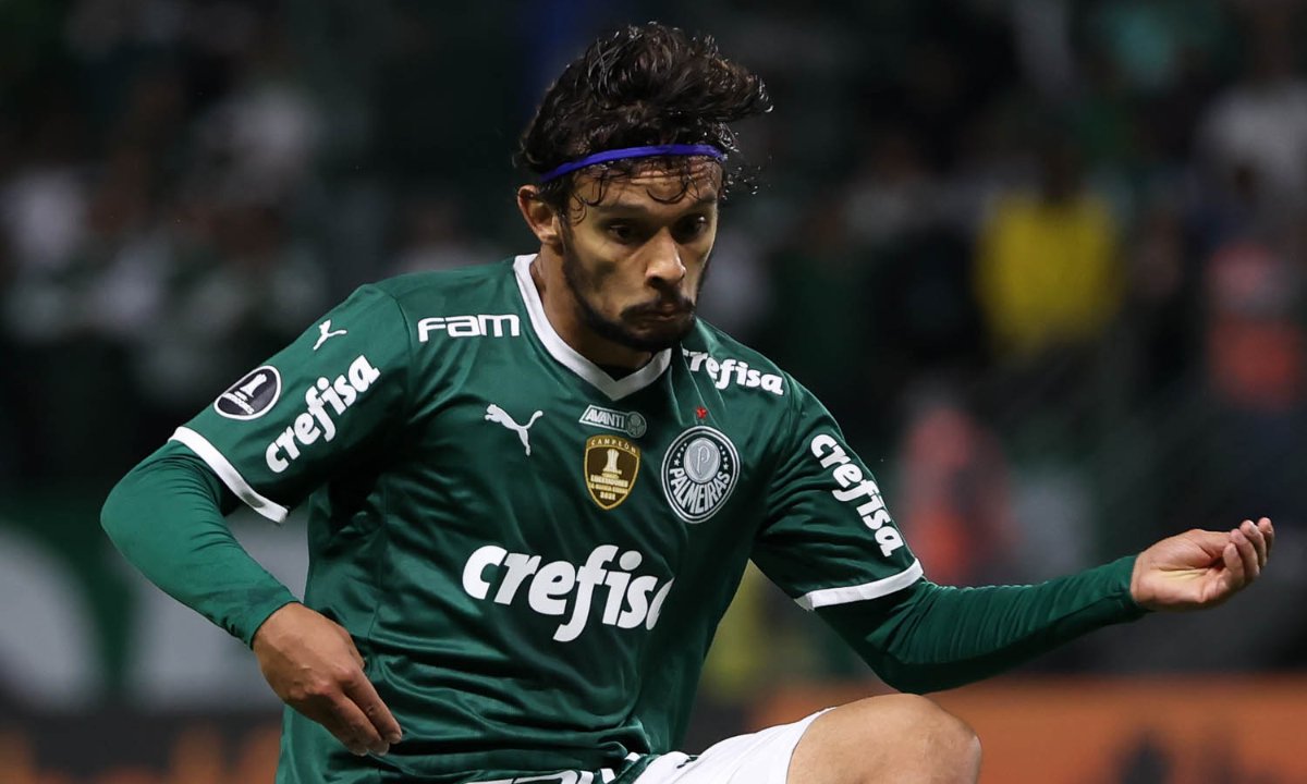 Scarpa no Palmeiras (foto: Cesar Greco/Palmeiras)