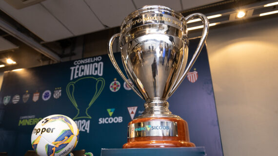 Taça do Campeoanto Mineiro de 2024 (foto: Tiago Trindade/FMF)