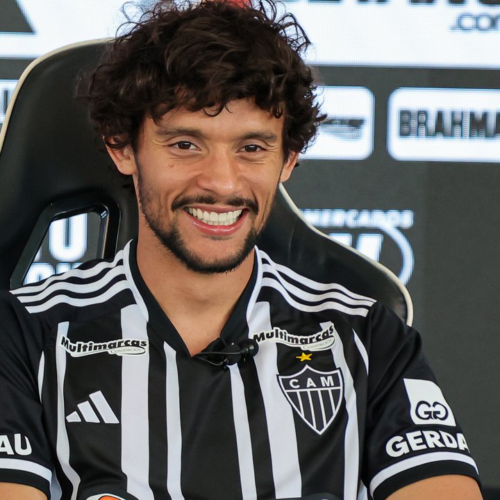 Gustavo Scarpa fala sobre a importância de ter o próprio estádio (foto: Pedro Souza / Atlético)