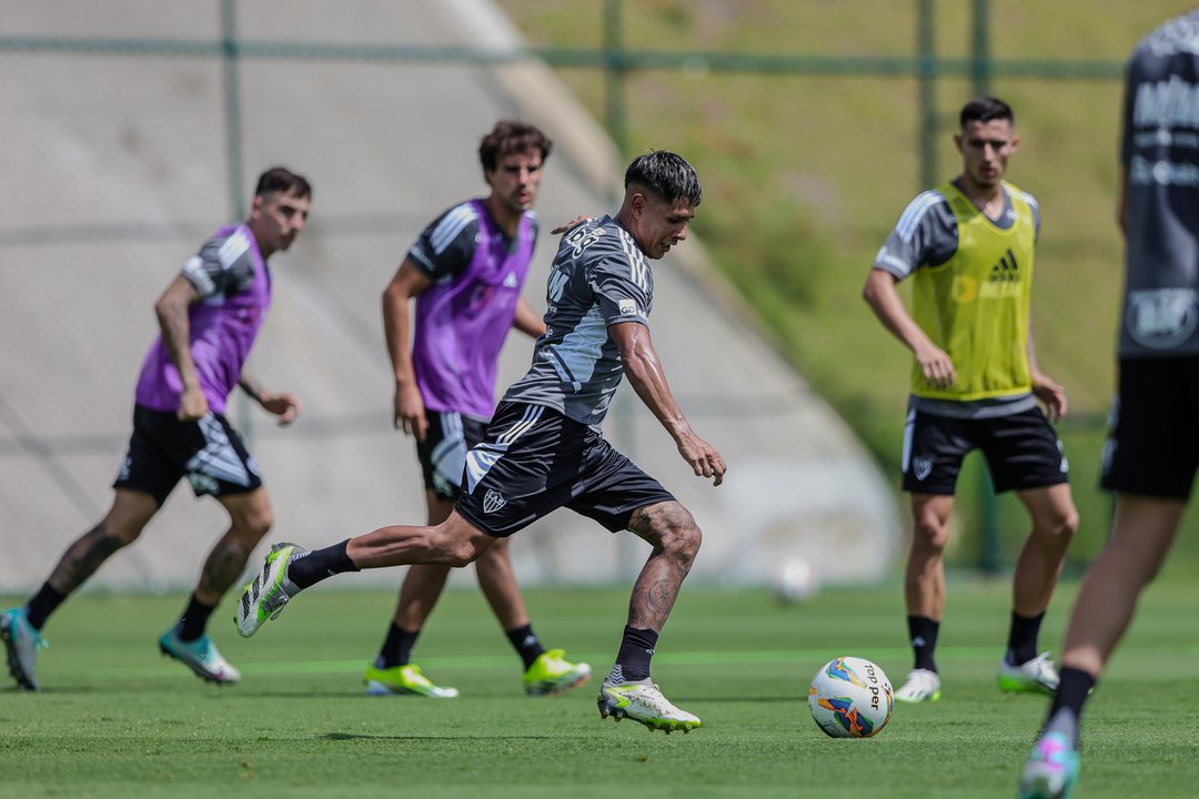 Atlético se prepara para o início da temporada (foto: Pedro Souza / Atlético)