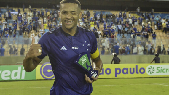 Pedrão fez o gol da vitória do Cruzeiro na Copinha (foto: Staff Images/Cruzeiro)