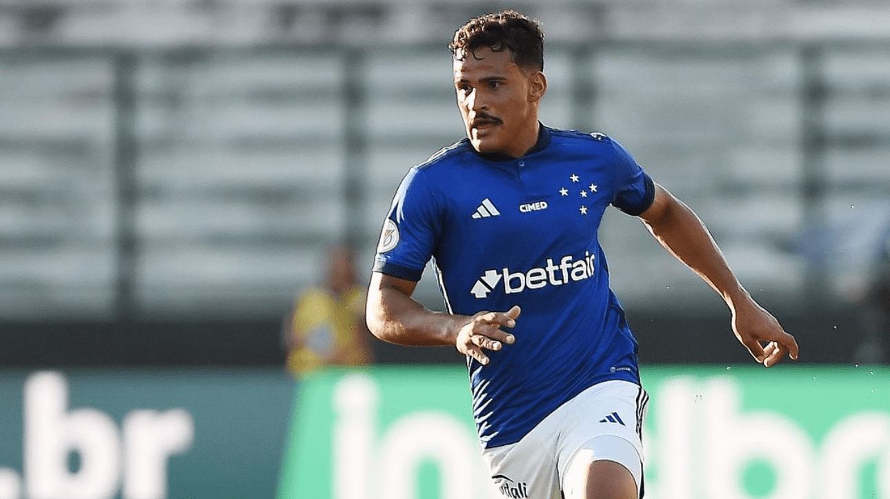 Kaiki Bruno, lateral-esquerdo do Cruzeiro (foto: Reprodução Instagram)