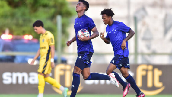 Xavier, do Cruzeiro, comemora gol (foto: Staff Images / Cruzeiro)