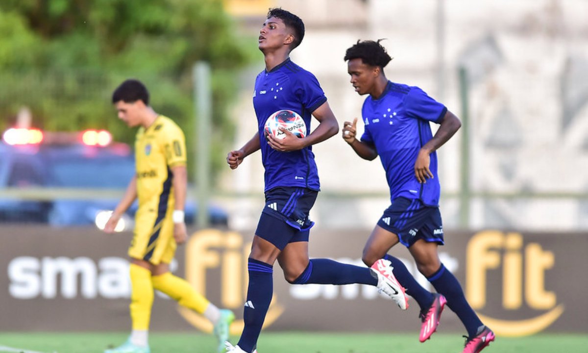 Xavier, do Cruzeiro, comemora gol (foto: Staff Images / Cruzeiro)