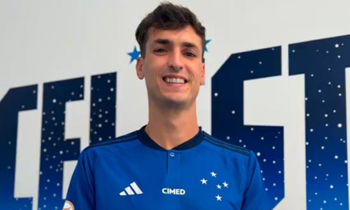 Dinenno, jogador do Cruzeiro (foto: Divulgação/Cruzeiro)