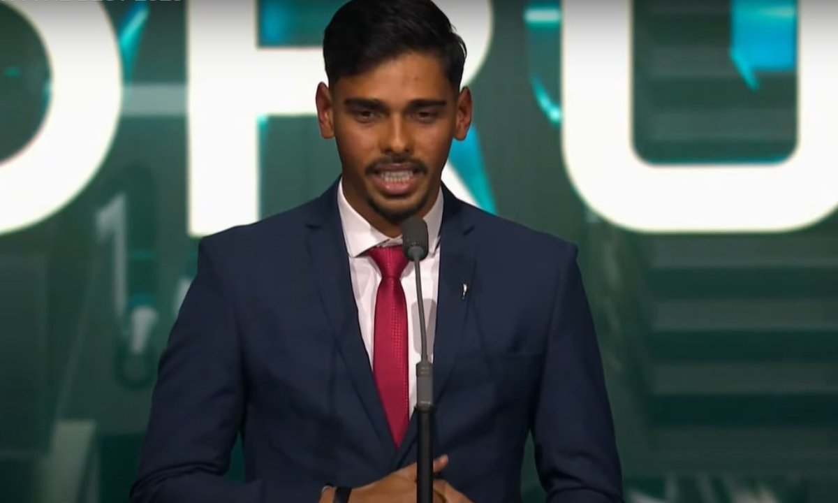 Guilherme Madruga no The Best 2023 (foto: Reprodução)