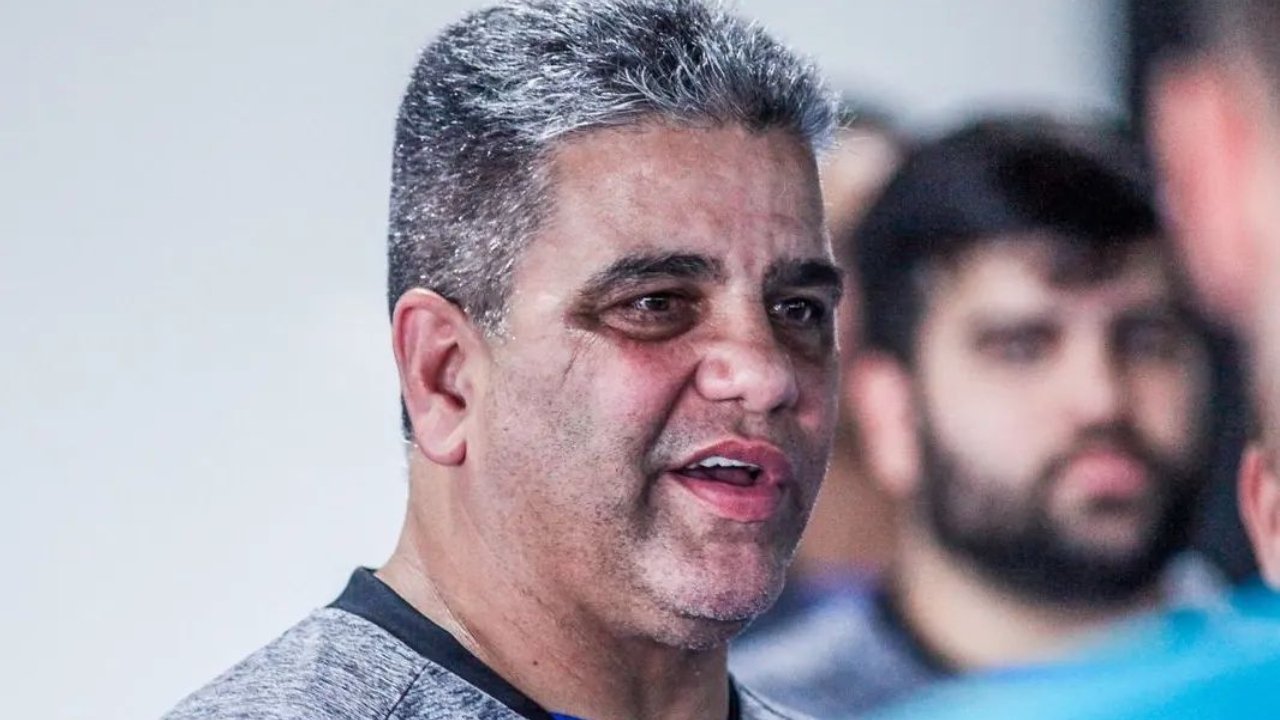 Marcelo Cabo em treinamento do CSA (foto: Reprodução Instagram de Marcelo Cabo)