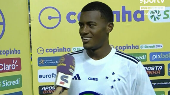 Bruno Alves pelo Cruzeiro na Copinha (foto: Reprodução SporTV)