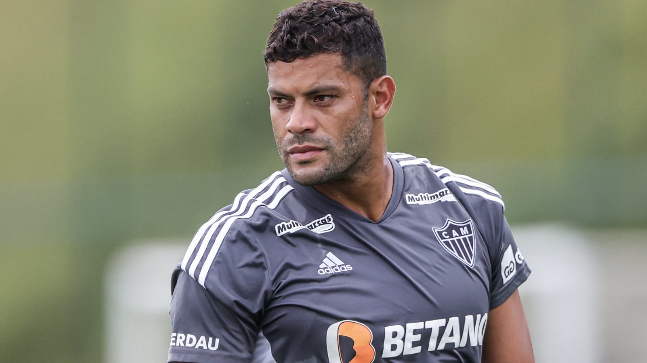 Hulk em treinamento (foto: Pedro Souza/Atlético)