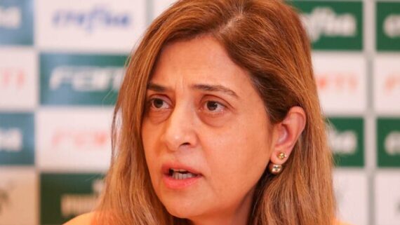 Leila Pereira, presidente do Palmeiras desde 2021 (foto: Fabio Menotti/Palmeiras)