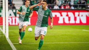Borré tem quatro gols em 14 jogos pelo Werder Bremen - Crédito: 