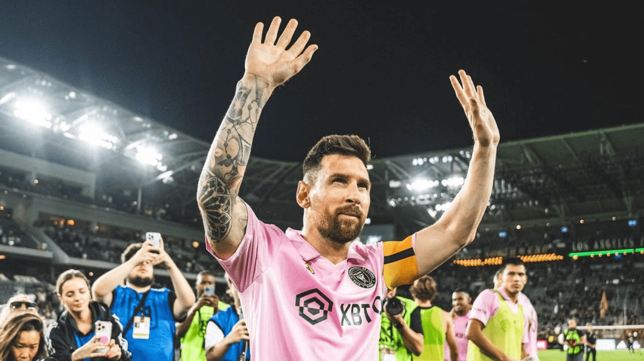 Messi, camisa 10 do Inter Miami e da Seleção Argentina (foto: Reprodução Instagram)