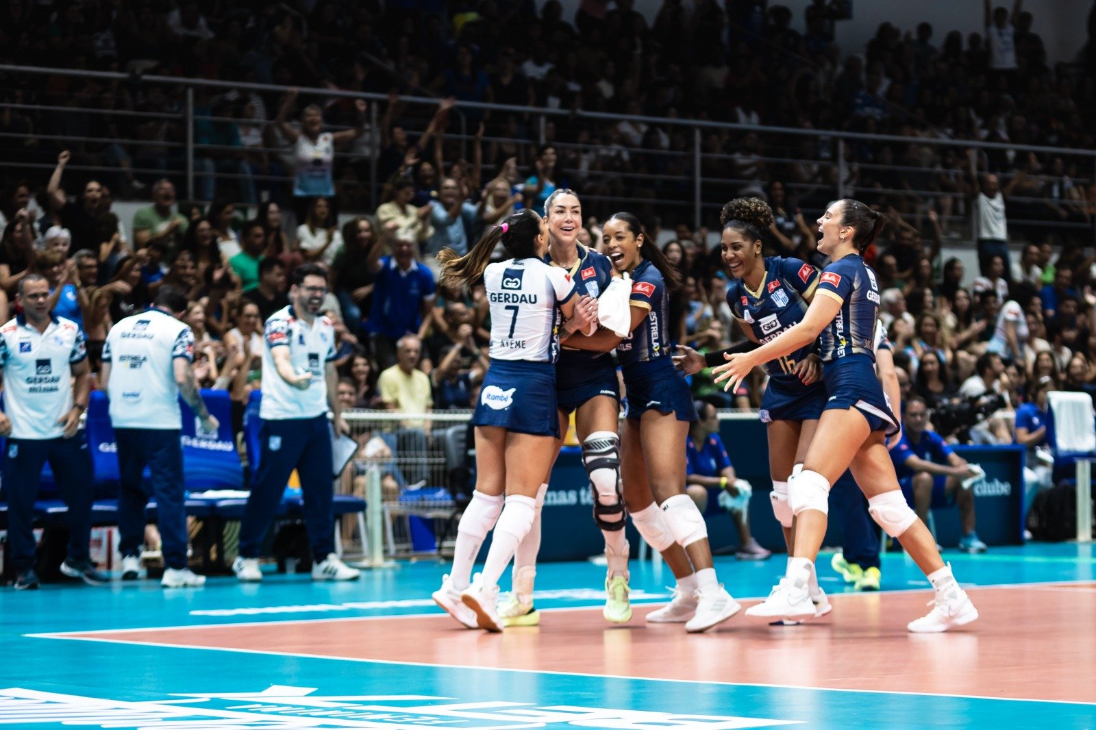 Minas vai em busca do sexto título na Copa Brasil Feminina de Vôlei (foto: Hedgard Moraes/Minas Tênis Clube)
