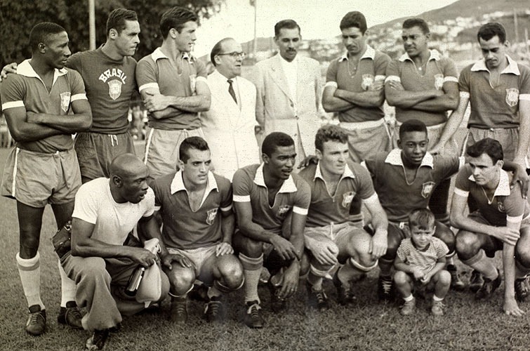 Zagallo treinou com a Seleção Brasileira em Poços de Caldas antes de título mundial em 58