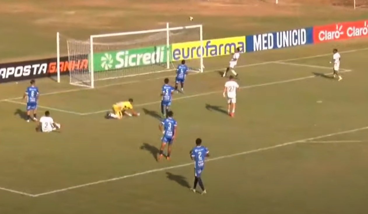 América Ivinhema Copinha (foto: Reprodução/FPF)