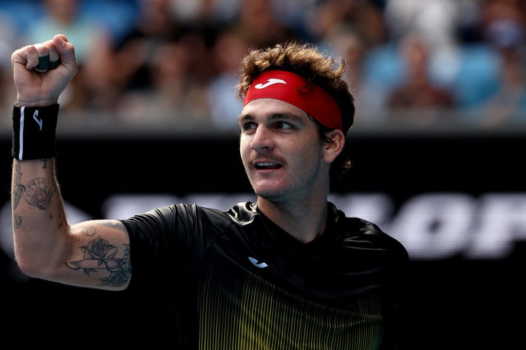 Thiago Wild, tenista brasileiro (foto: David Gray/AFP)